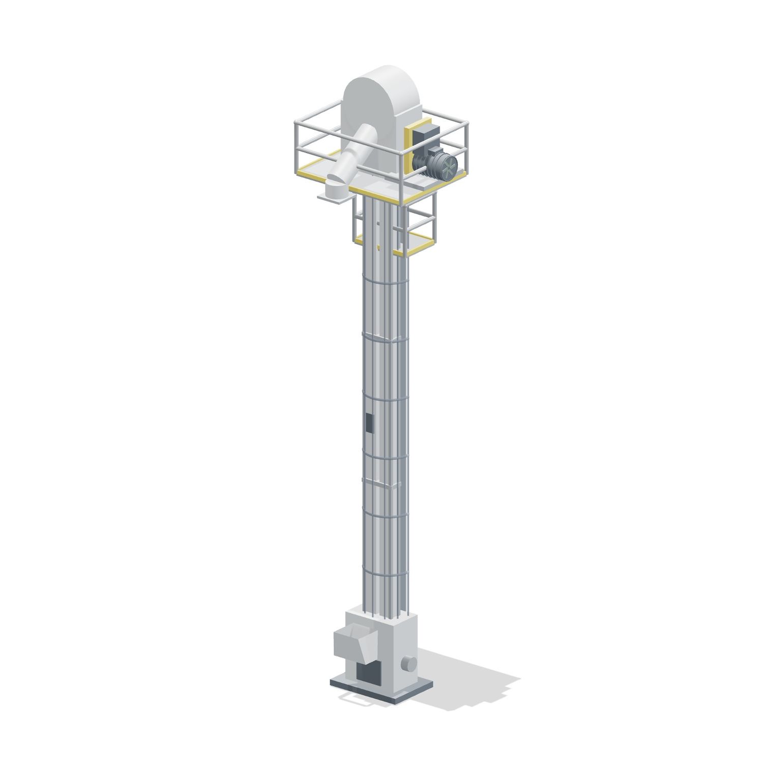 40 Ft Bucket Elevator 2000BU