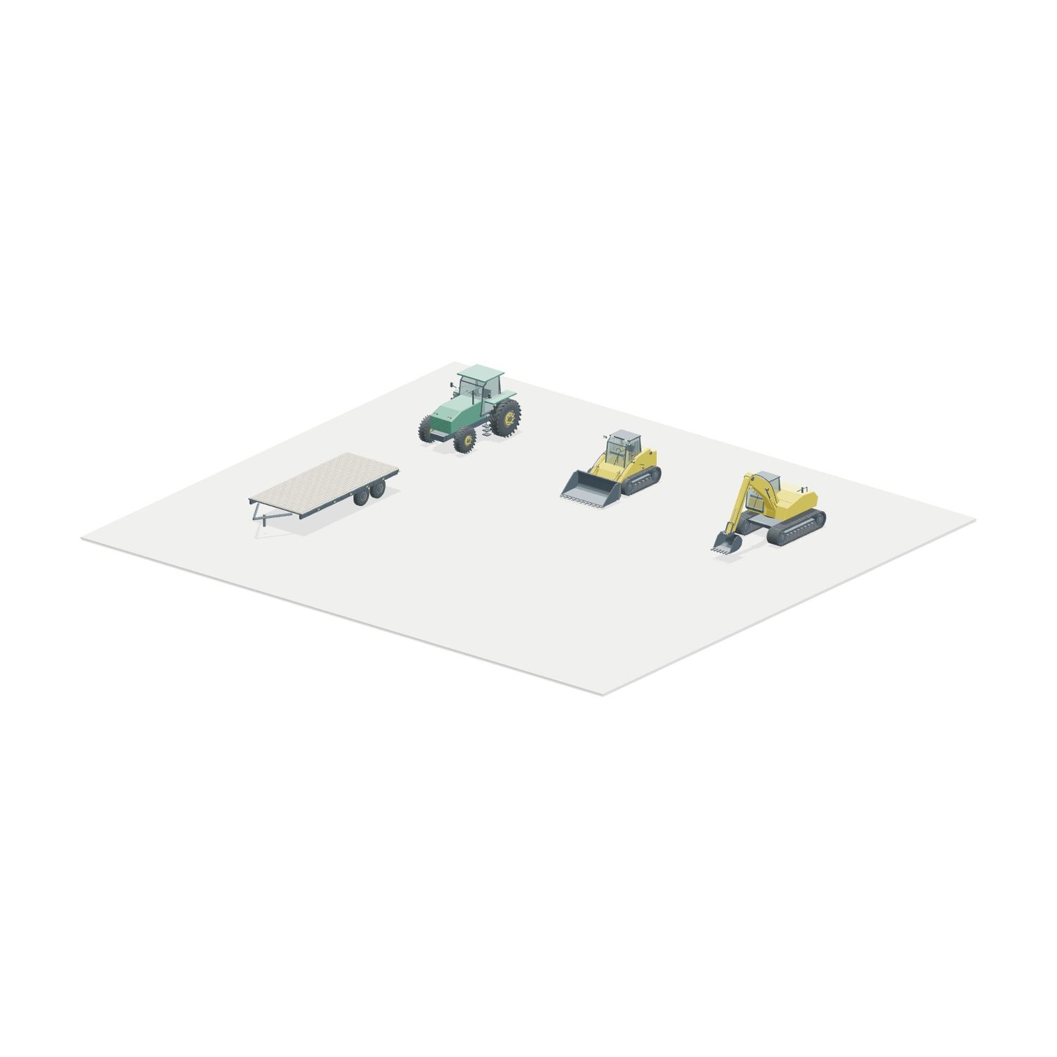 Contractor Dirt Work Machinery Package