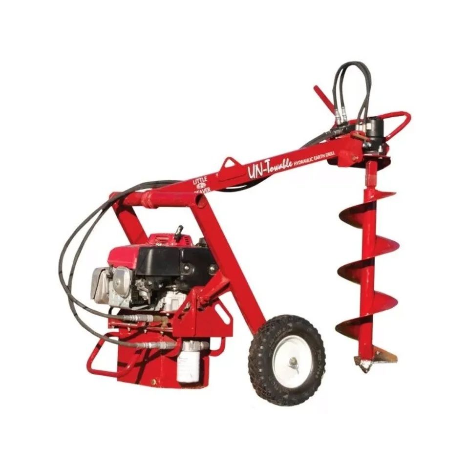Representative photo: Post hole auger rental