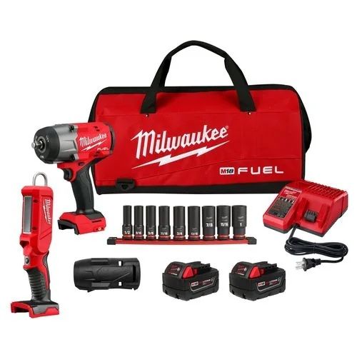 Representative photo: Milwaukee impact wrench &amp; mechanics kit rental