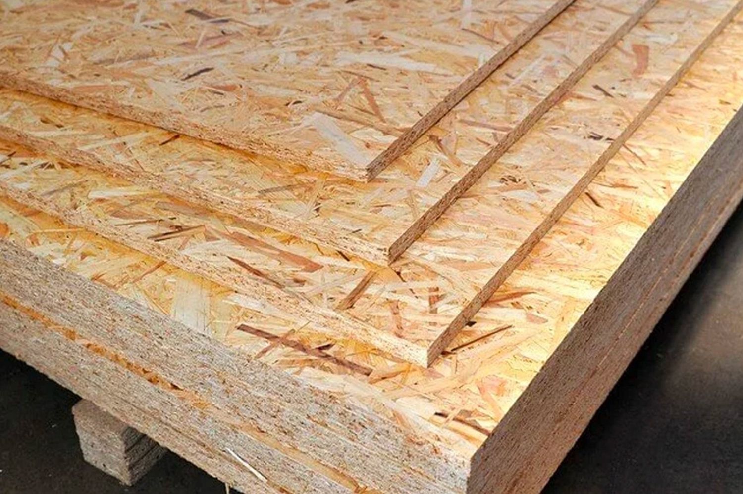 Representative photo: 7/16-inch OSB · 4 × 8 ft