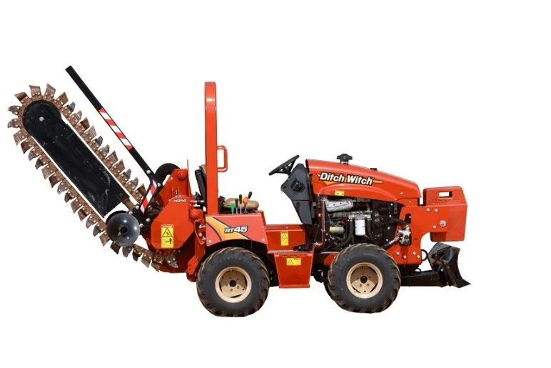 Representative photo: Trencher rental
