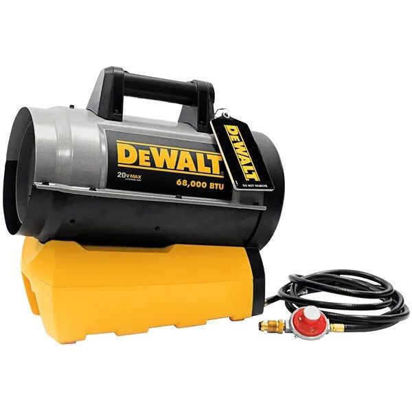 Representative photo: Temporary jobsite heater rental