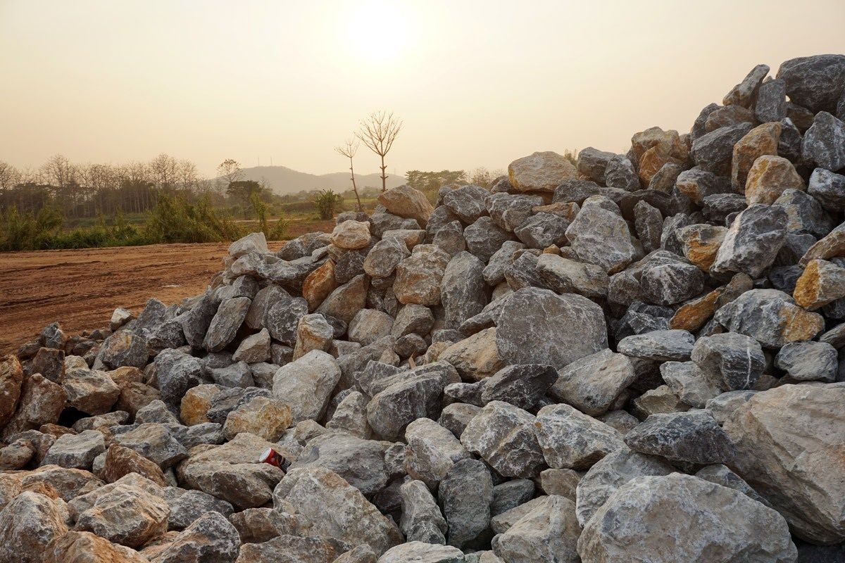 Representative photo: Riprap / erosion-control rock