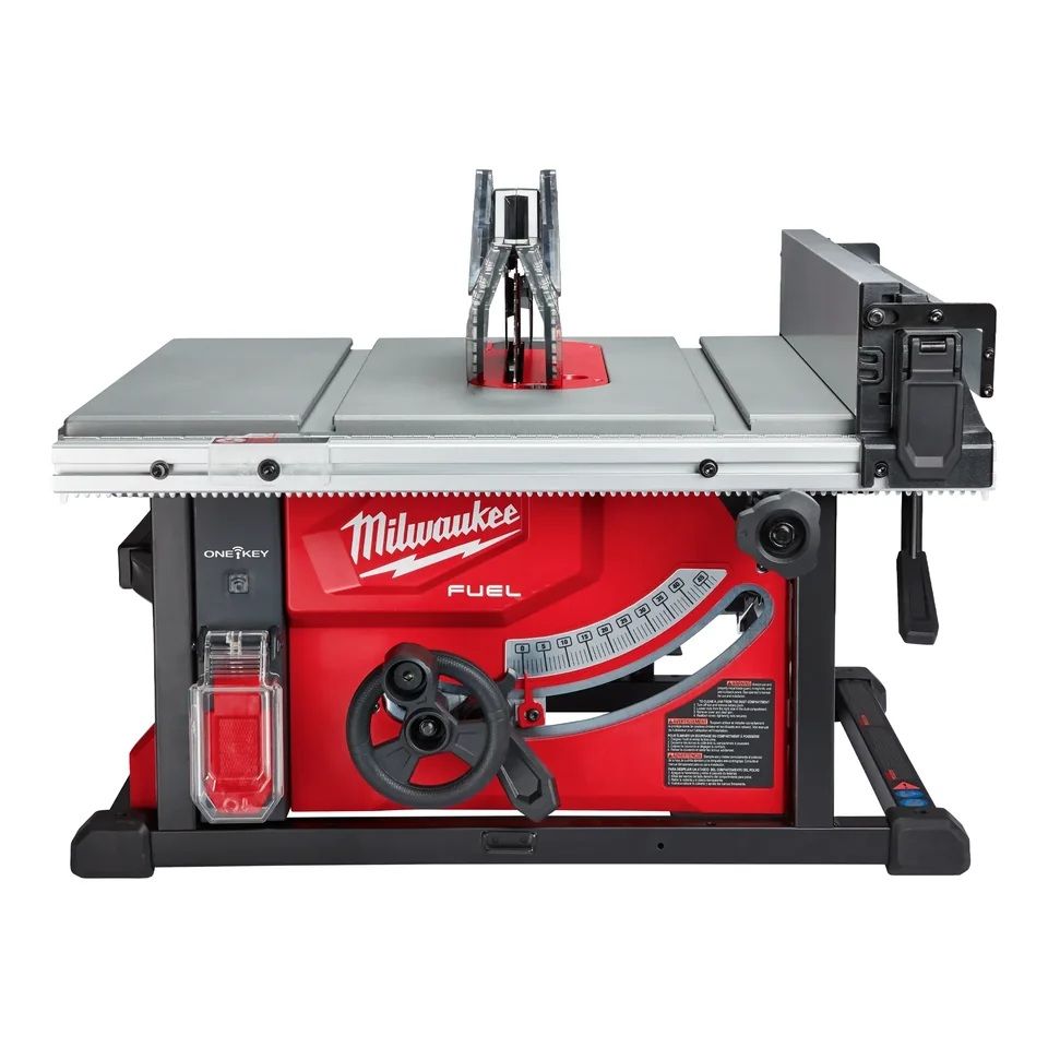 Representative photo: Milwaukee M18 table saw rental