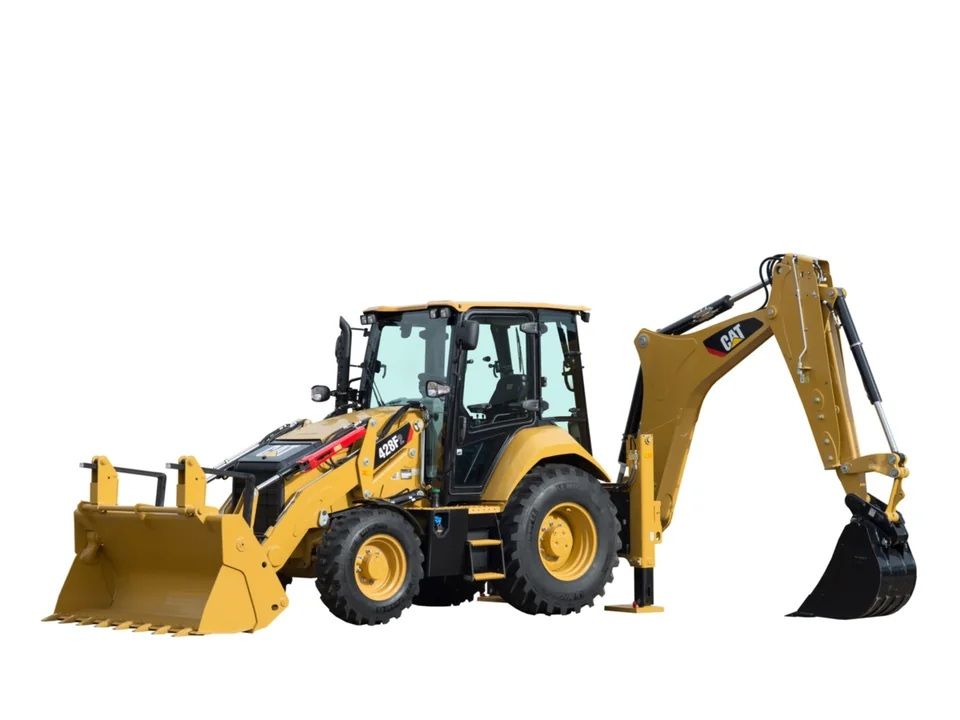 Representative photo: Backhoe loader rental