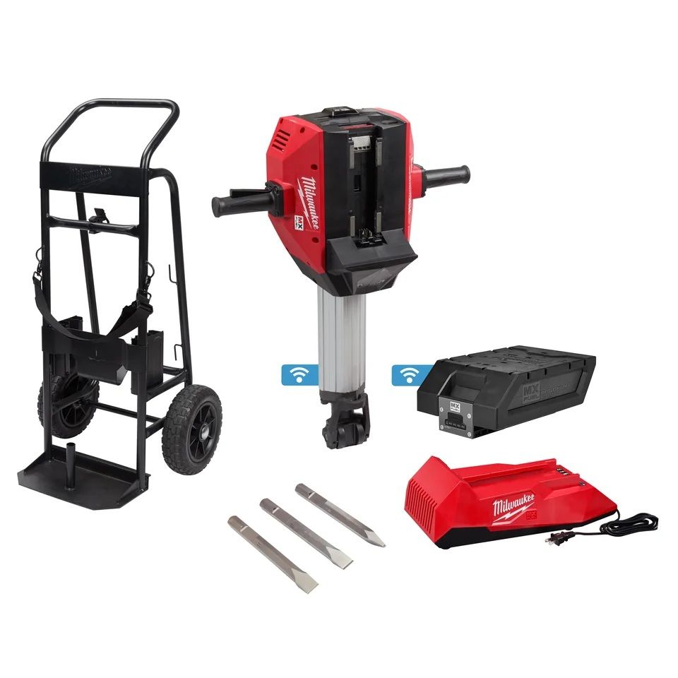 Representative photo: Milwaukee MX FUEL breaker / jackhammer rental