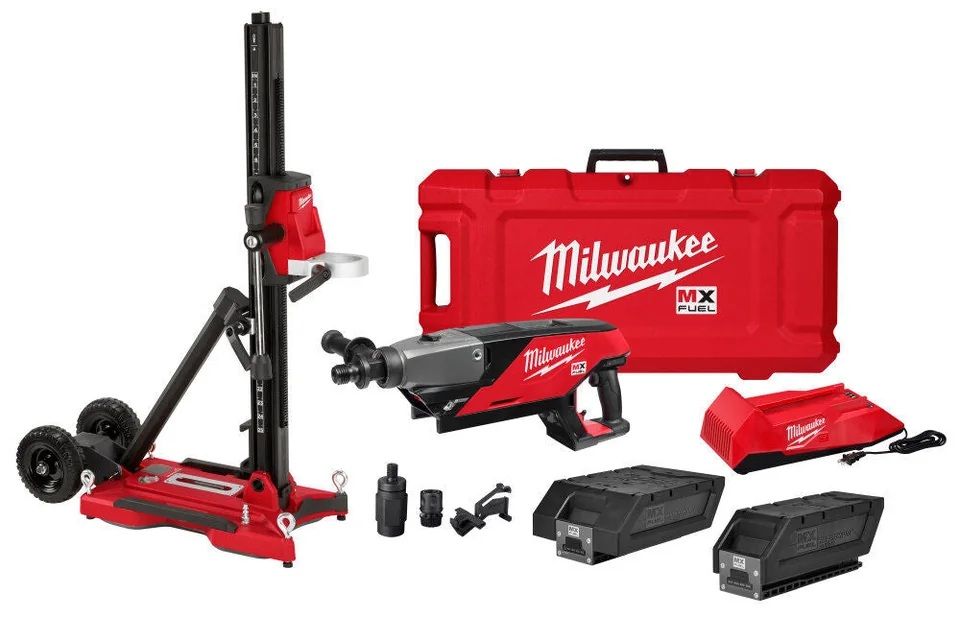 Representative photo: Milwaukee MX FUEL concrete core drill rental