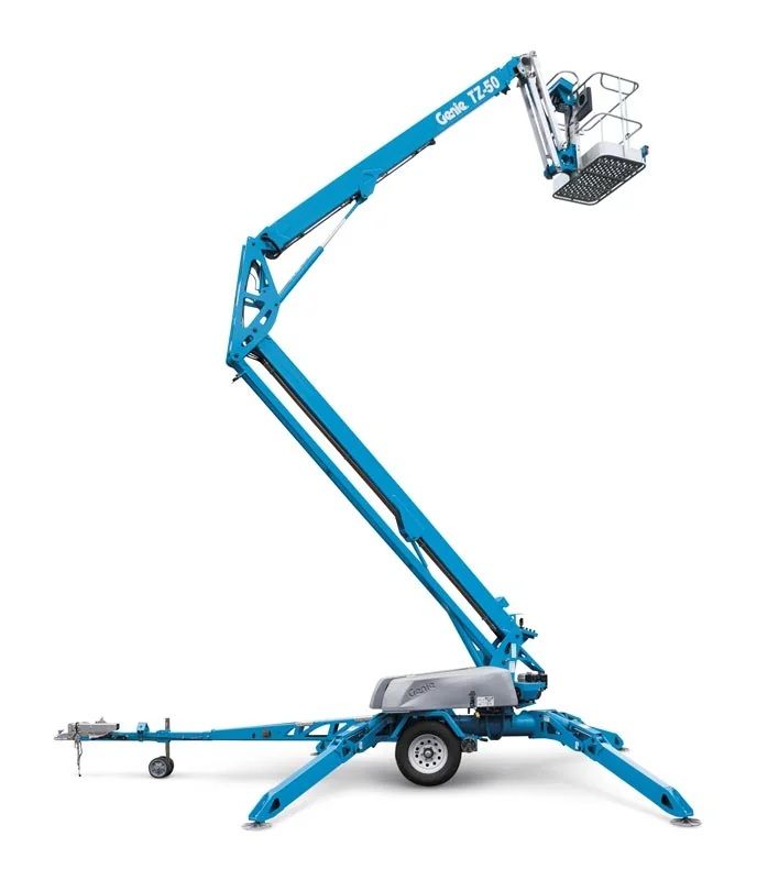 Representative photo: Towable boom lift rental