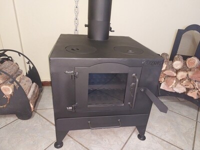 Fireplace Large glass door unit