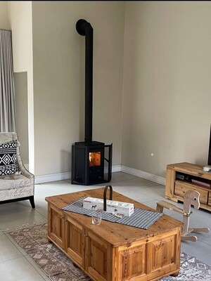 Fireplace exstra Large glass.door unit 18kw (Pre-Order)