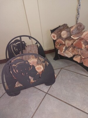 Wood stand Bear