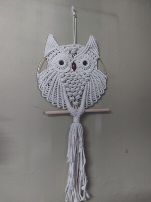 Owl Macrame Large