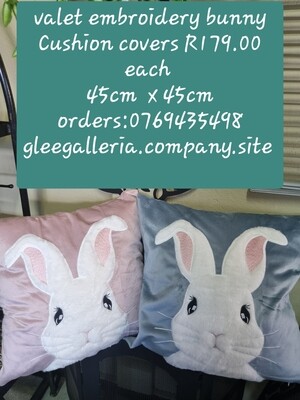 Cushion covers velvet Bunny