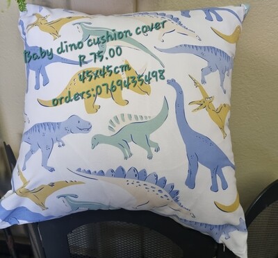 Dino baby cushion covers
