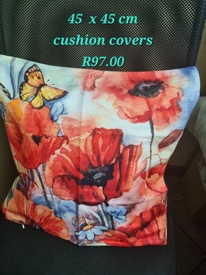 Flower cushion covers