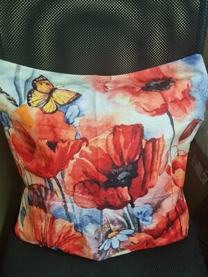 Flower cushion covers