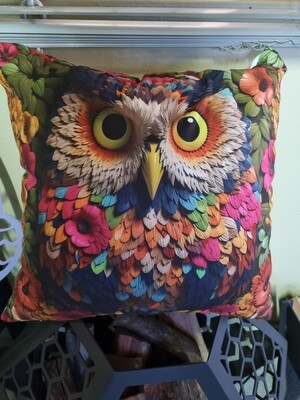 Owl Printed Cushion Covers
