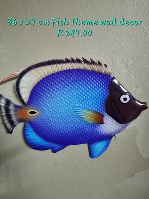 Fish Theme metal Wall art
