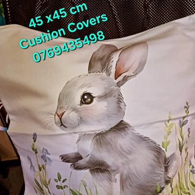 Bunny baby cushion cover