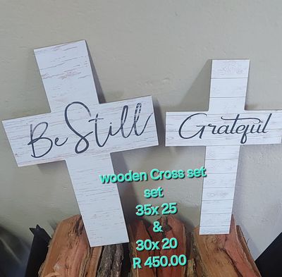 Wooden crosses