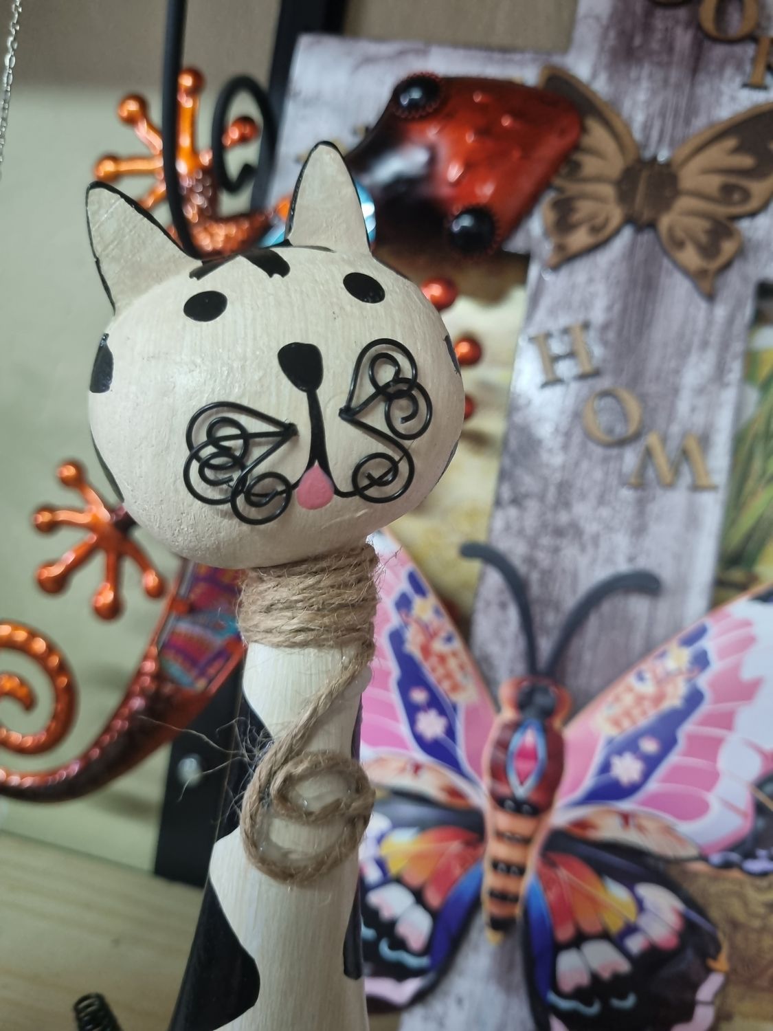 Wooden Cats