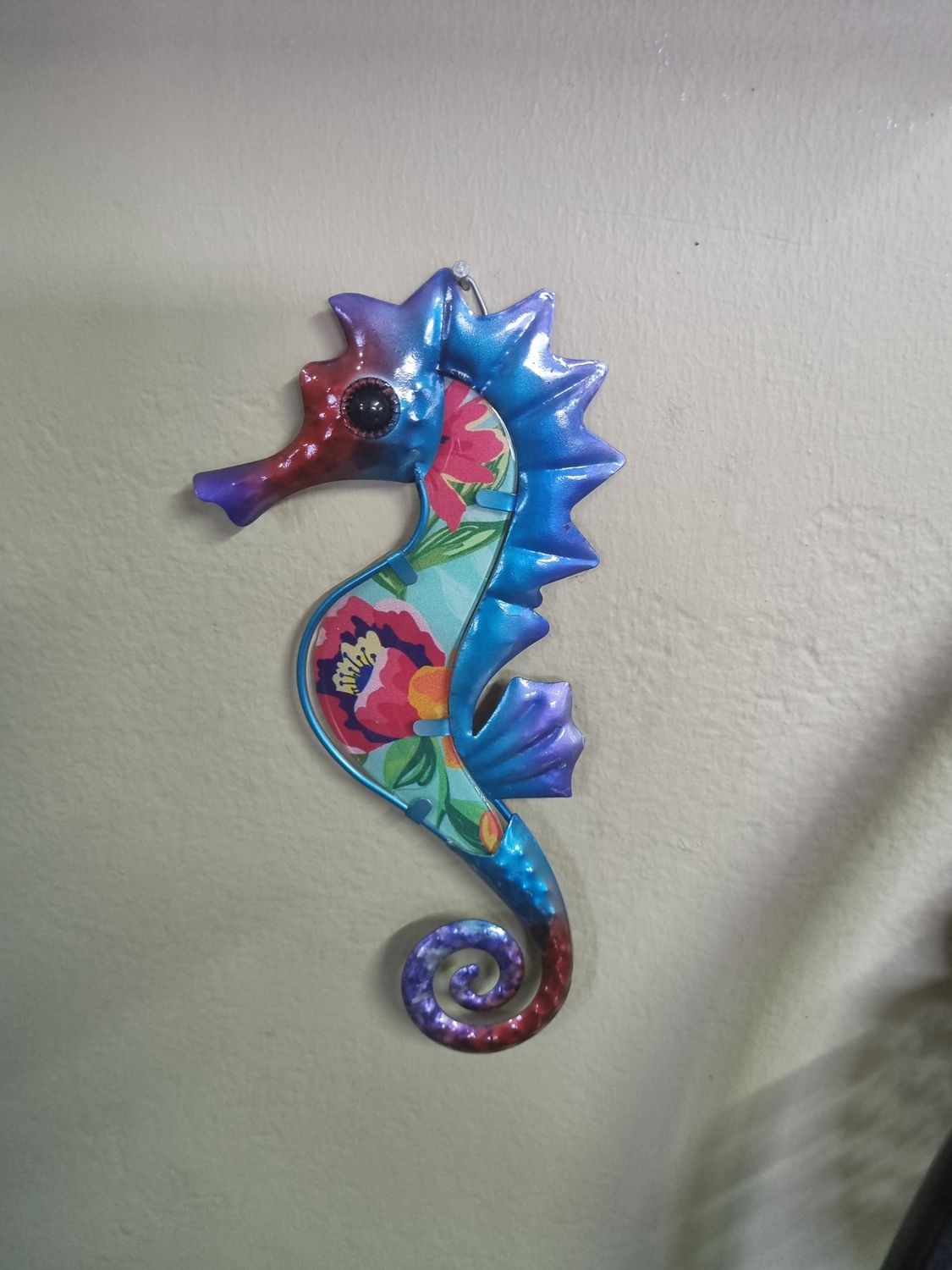 Seahorses 3 piece wall decoration