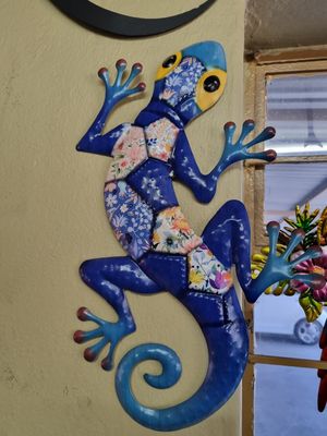 Metal Geckos 45cm
