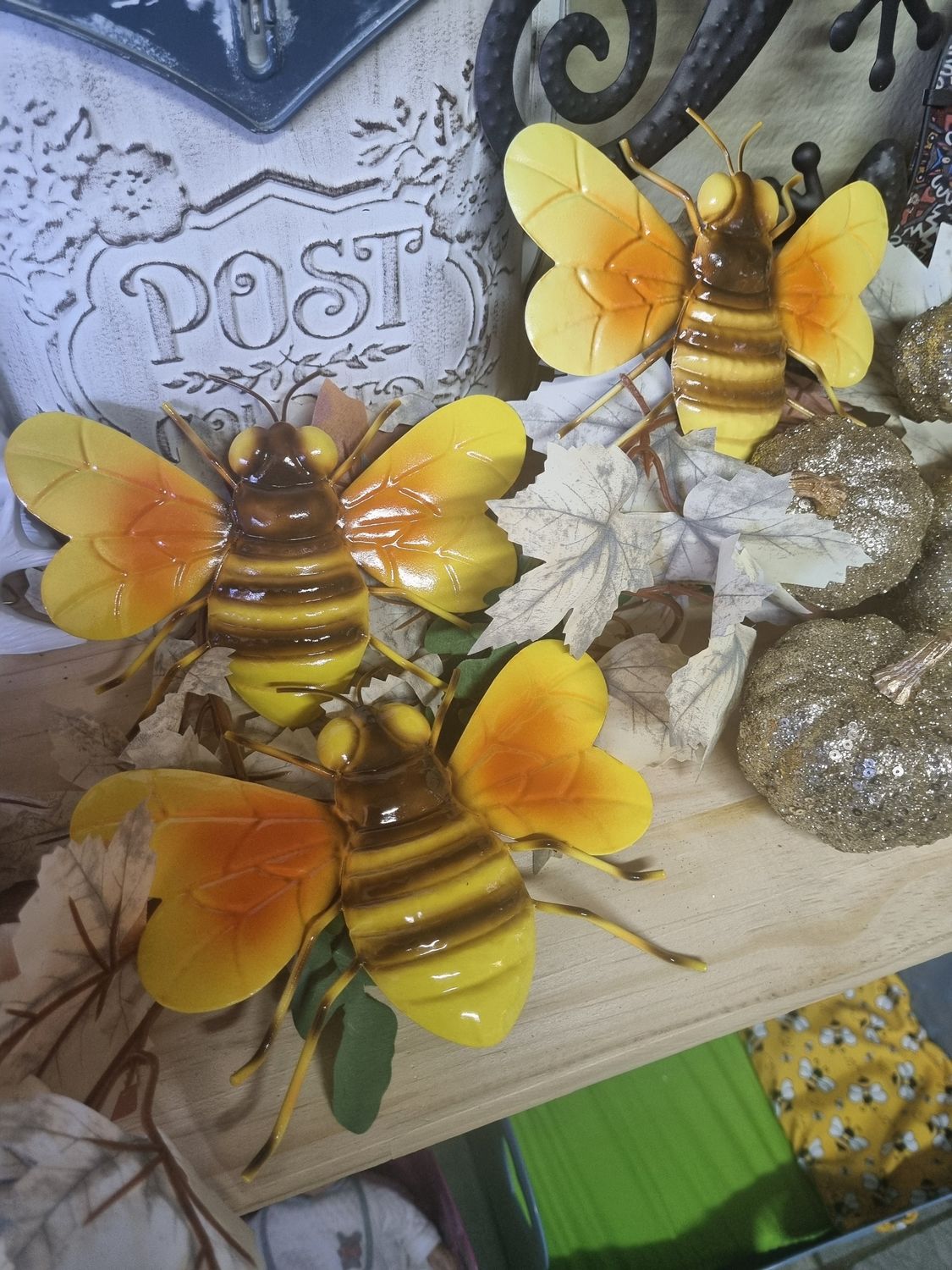 Metal Wall Art Bees