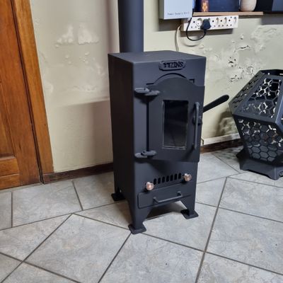 10 kw closed combustion fireplace 