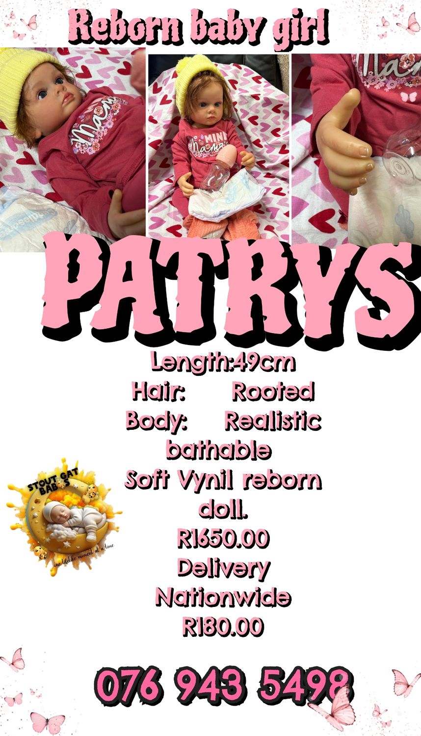 Reborn baby Patrys