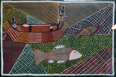 Susan Wanji Wanji - Aboriginal fishing