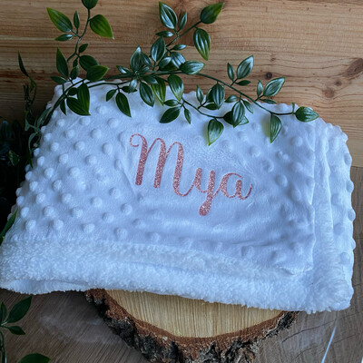 Couverture bébé personnalisée