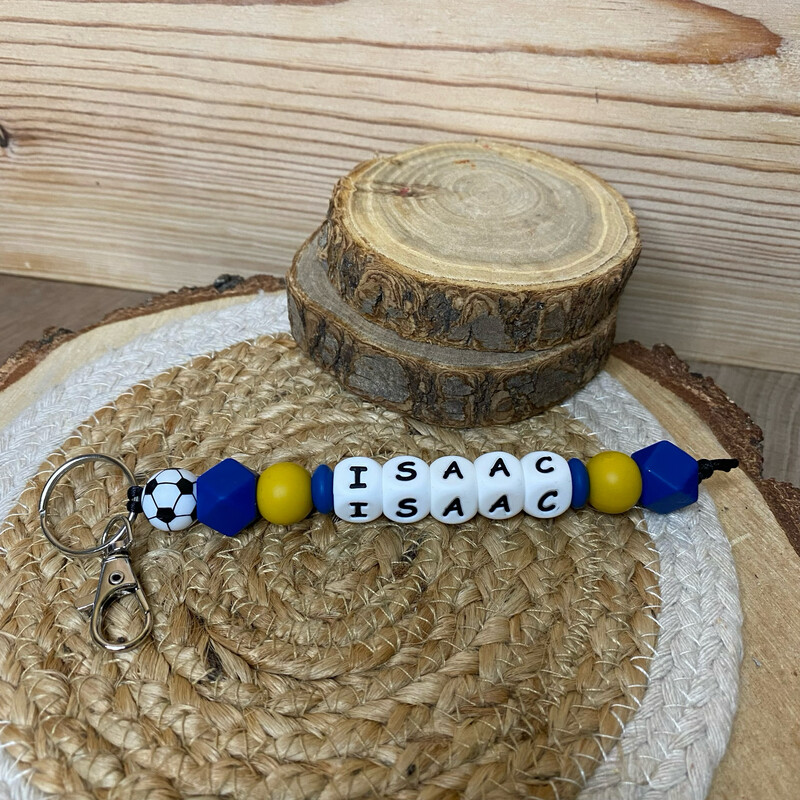 Porte-clés personnalisé 1/2/3 prénom(s) (divers modèles)