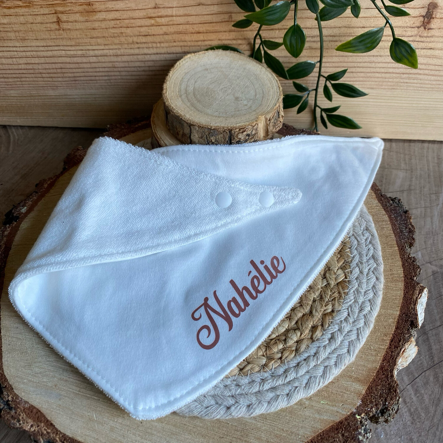 Bavoir personnalisé