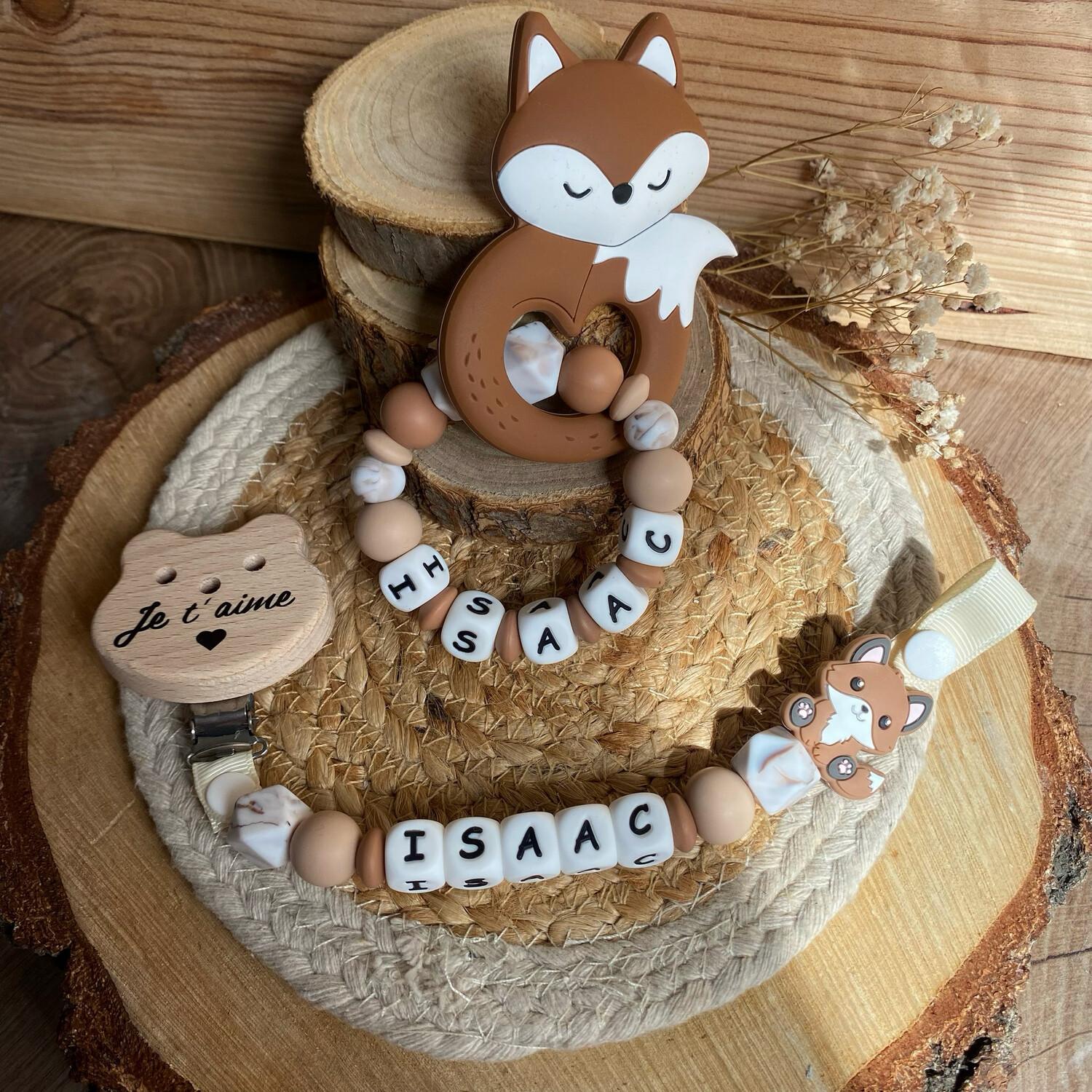 Coffret duo fantaisie modèle « Isaac »