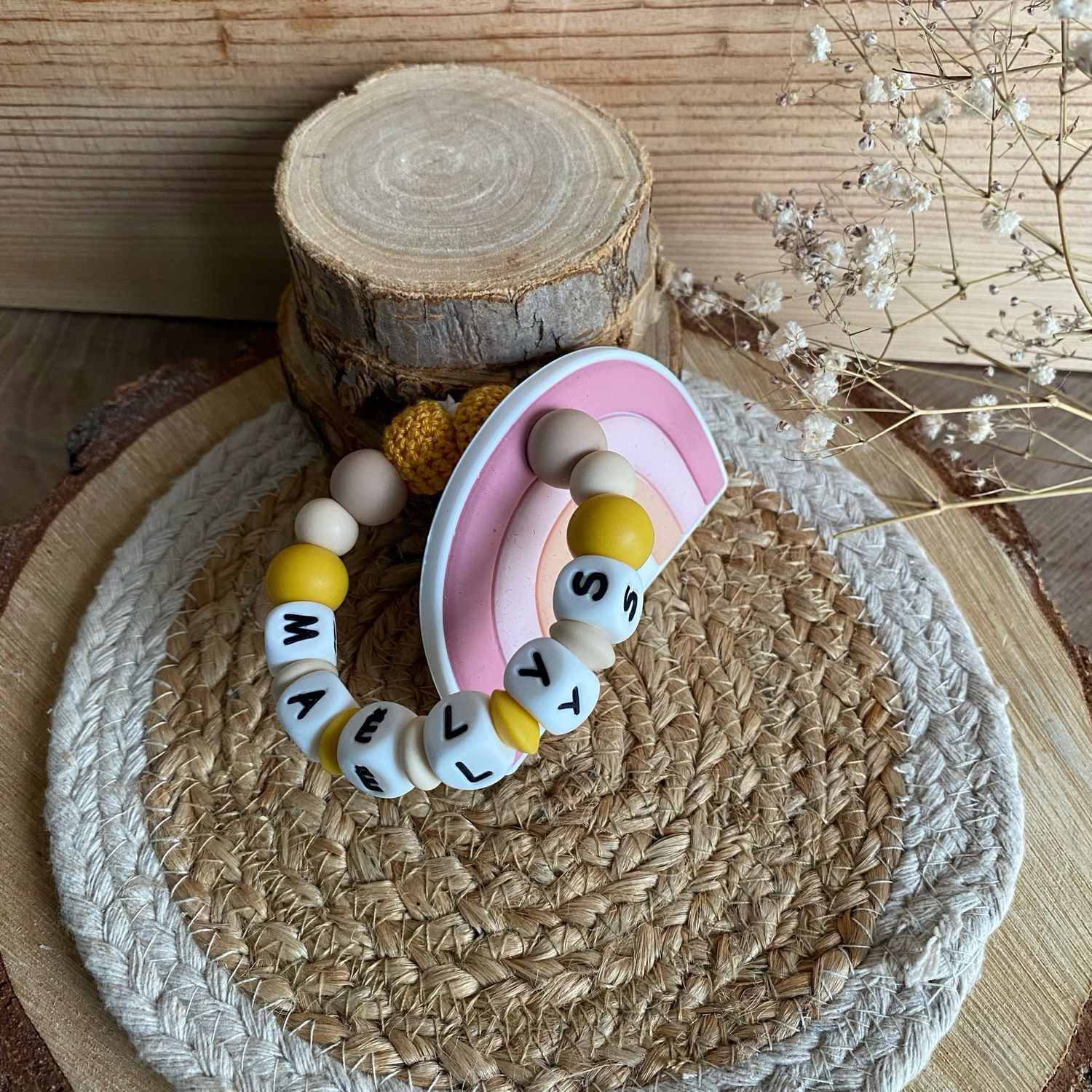 Anneaux de dentition modèle « Maëlys »