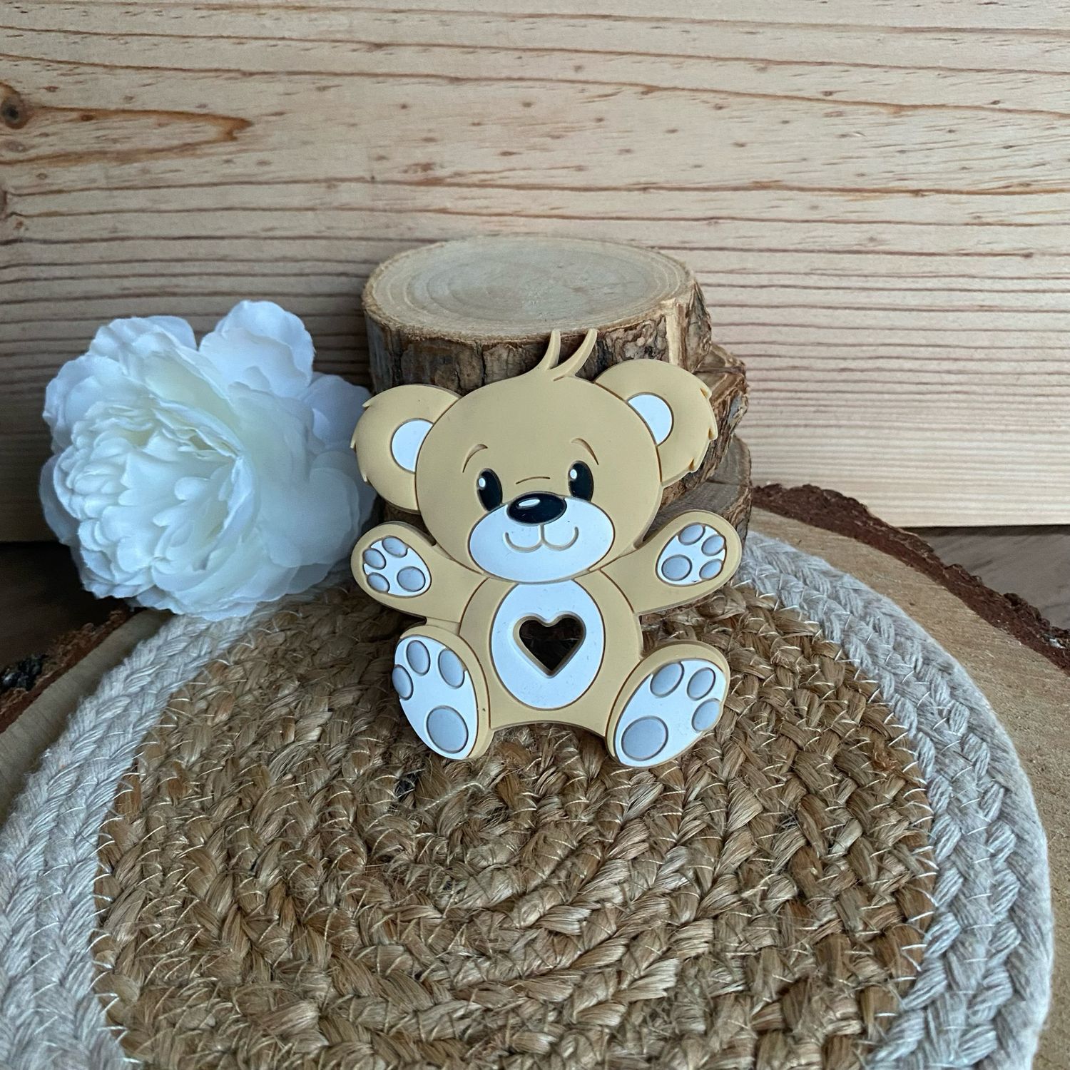 Jouet de dentition « Ourson beige »