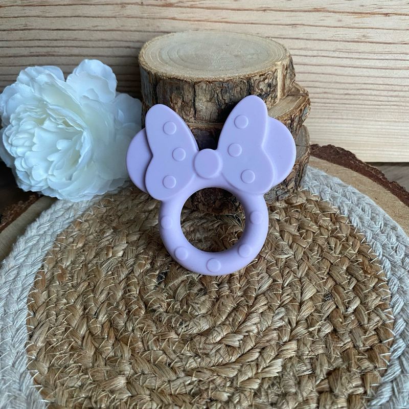 Jouet de dentition « Souris lila »