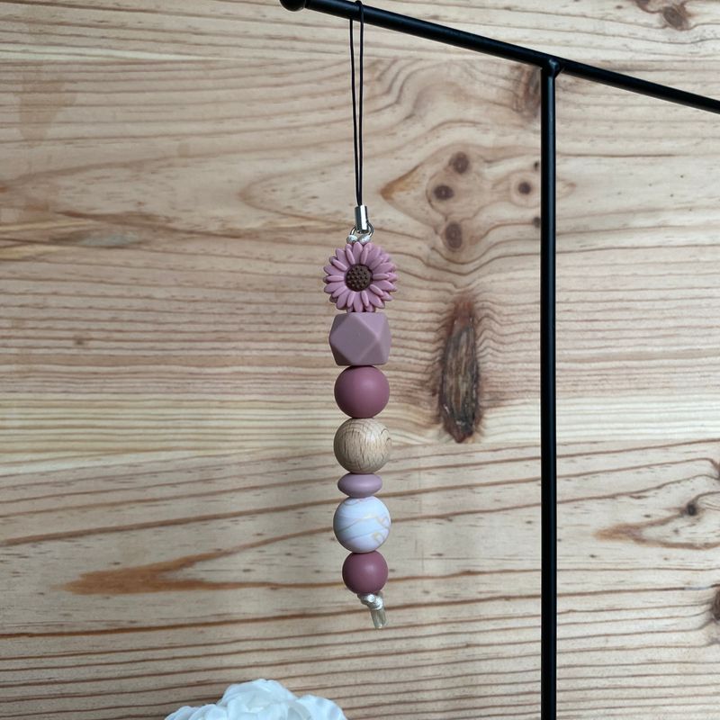 Bijoux de téléphone modèle « Vieux rose »