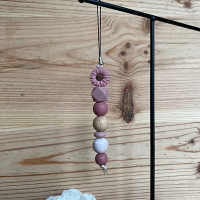 Bijoux de téléphone modèle « Vieux rose »