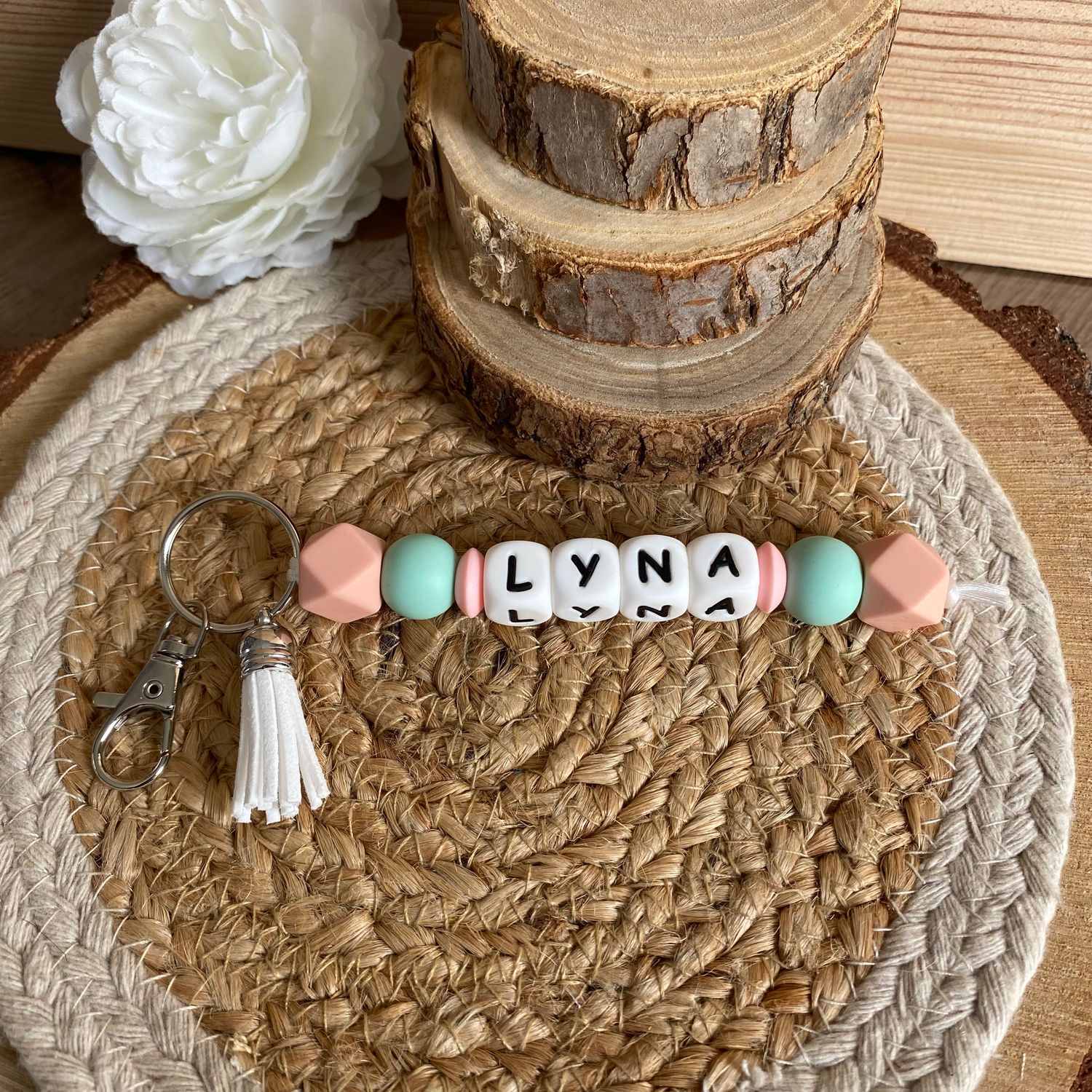 Porte-clés personnalisé modèle « Lyna »