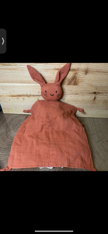 Doudou lapin « Terracotta »