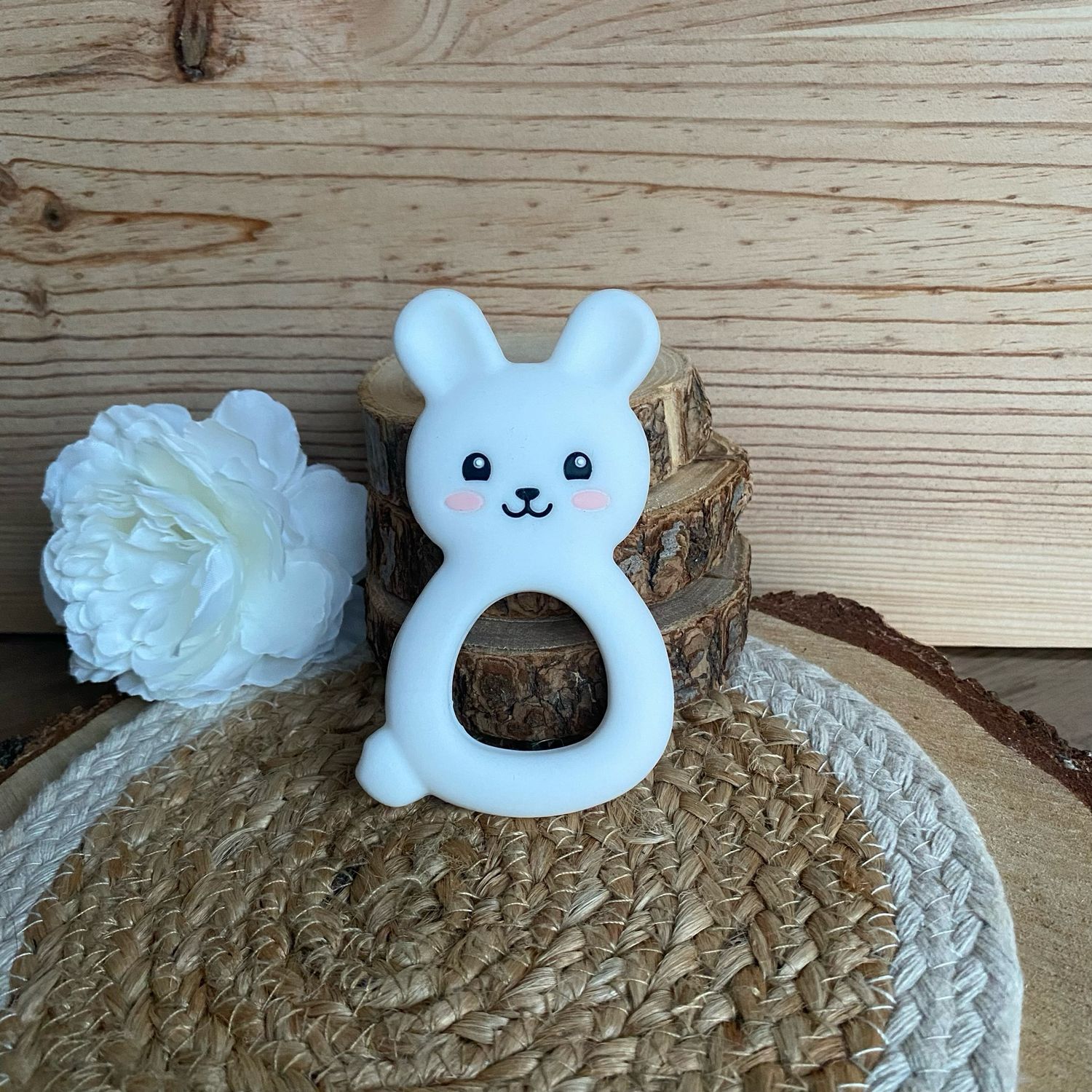 Jouet de dentition « Lapin blanc »