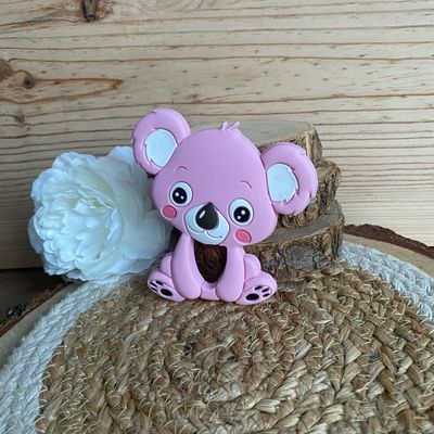 Jouet de dentition « Koala rose »