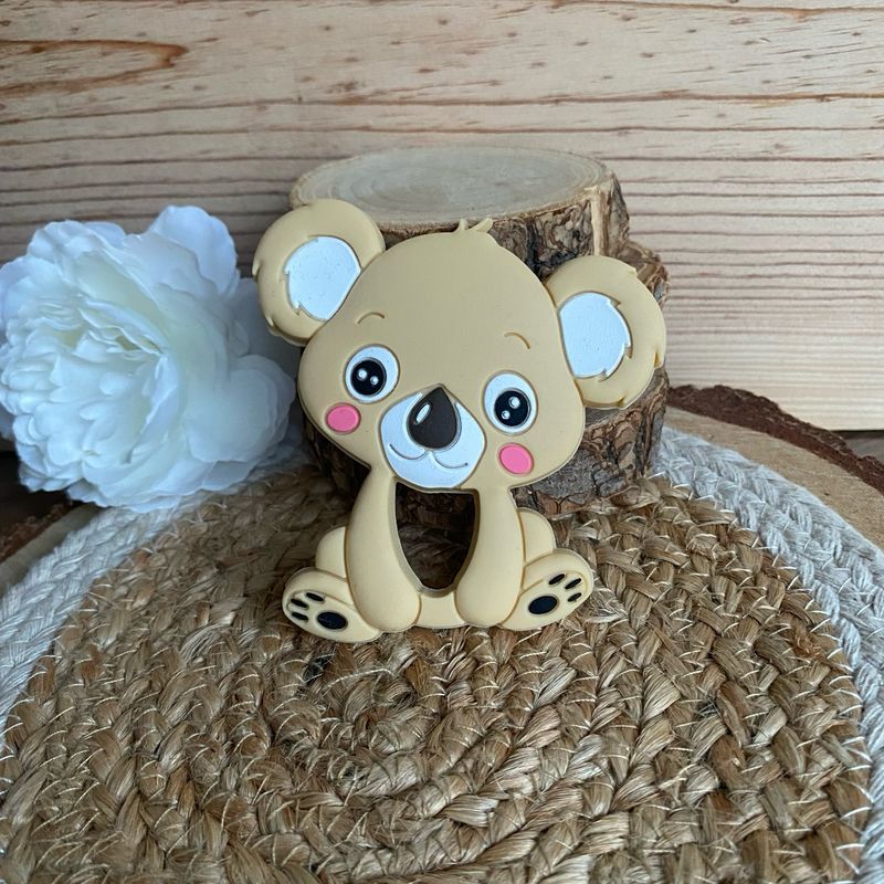 Jouet de dentition « Koala crème »