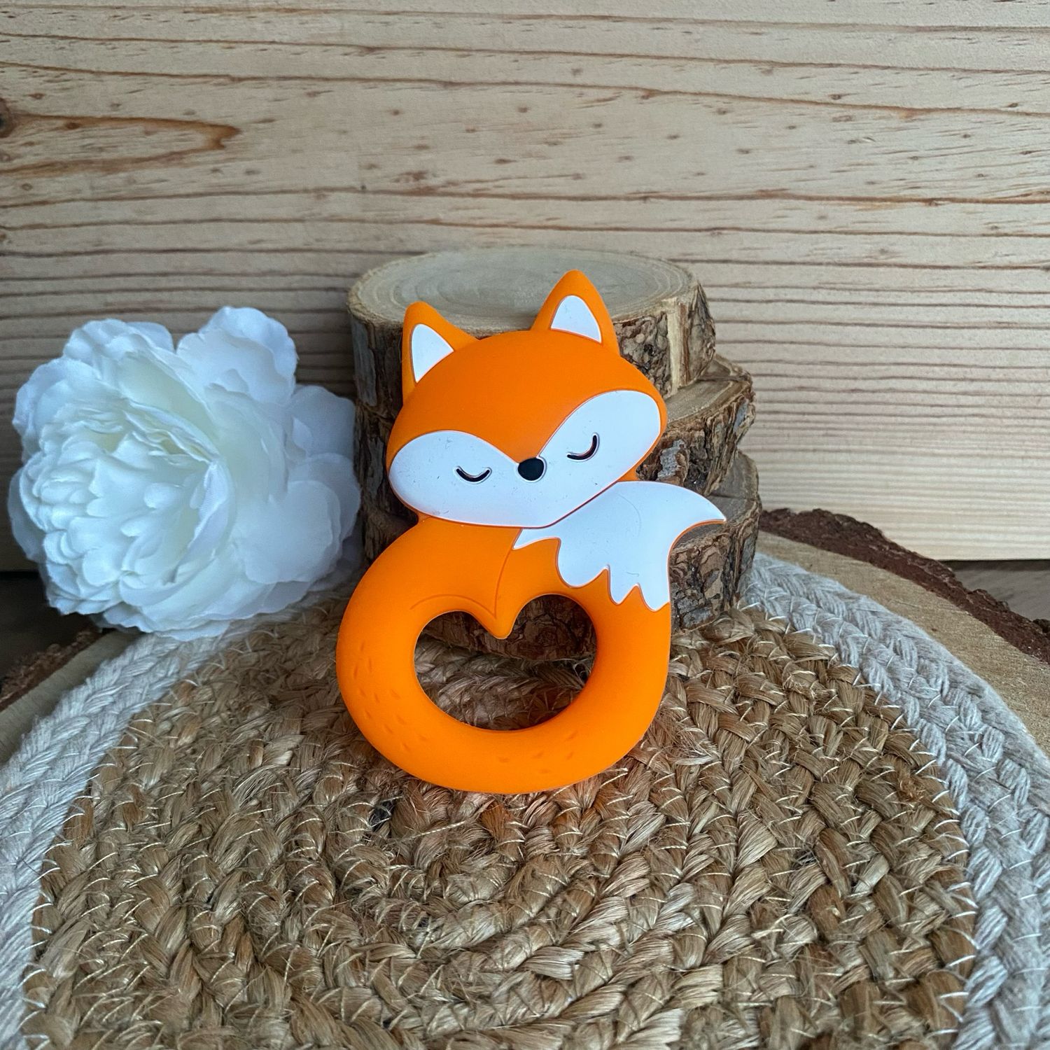 Jouet de dentition « Renard orange »