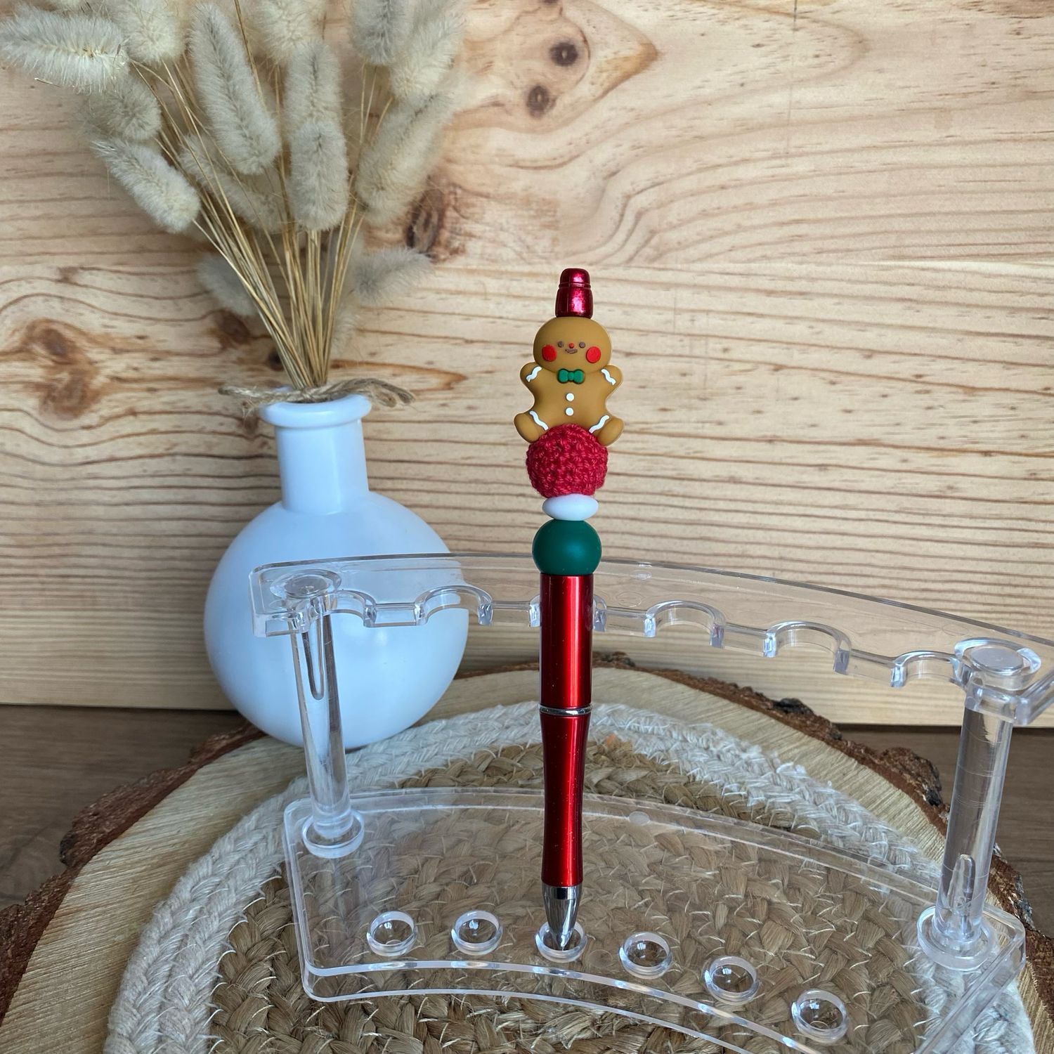 Stylo fantaisie « petit pain d’épices »