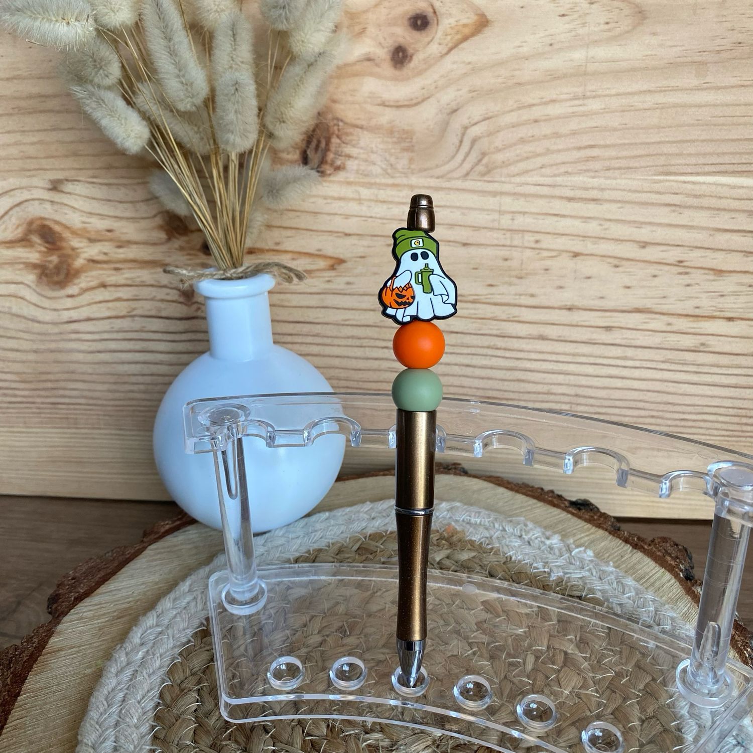 Stylo fantaisie « fantôme cute »