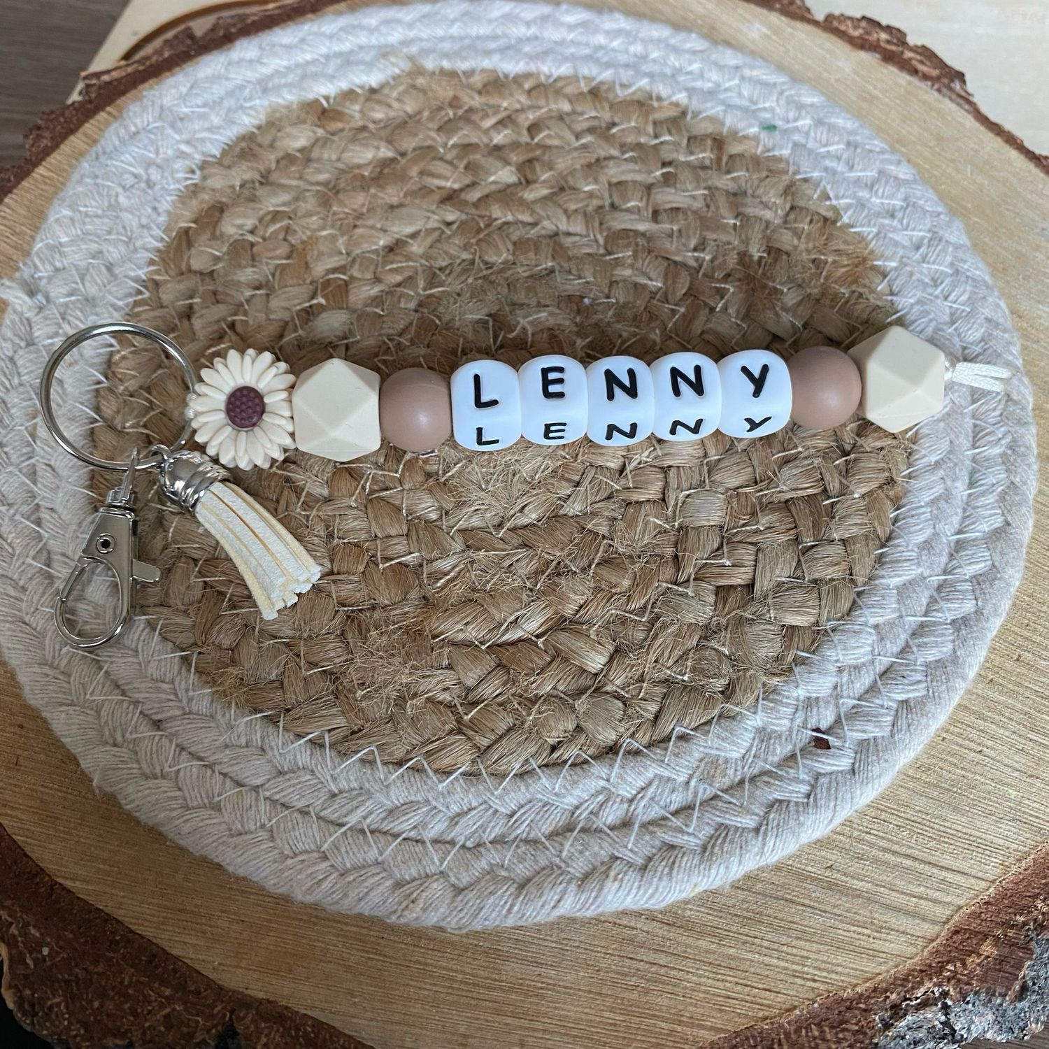 Porte-clés personnalisé modèle « Lenny »